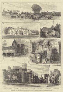 タンブリッジウェルズでのバースとイングランド西部の農業ショー 作： Walter Paget